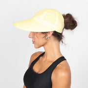 Striped Ponyflo® Ponytail Sunblocker