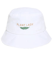 Plant Lady Embroidered Piper Ponytail Bucket Hat