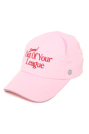 Sorry! Out of Your League Embroidery - MIA Reflective Sandwich Brim Ponyflo® Cap