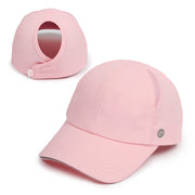 Mia Reflective Sandwich Brim Active Ponytail Cap