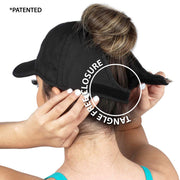 Mia Reflective Sandwich Brim Active Ponytail Cap