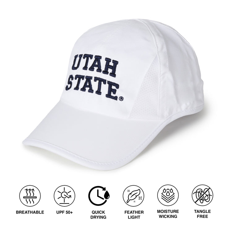 Utah State University x Ponyflo® Active Cap